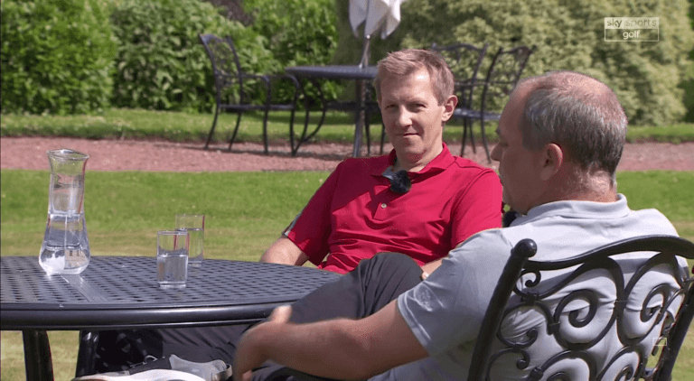 David Charlton as on Skysports Golf Channel