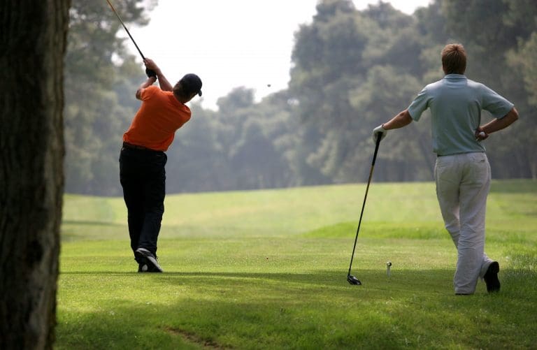 Control your thoughts on the golf course
