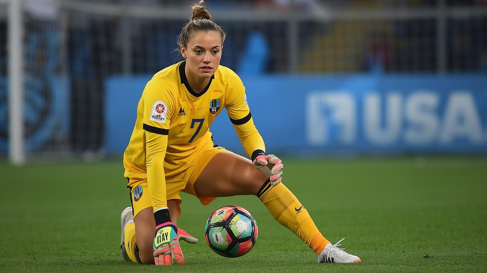 Composure when goalkeeping