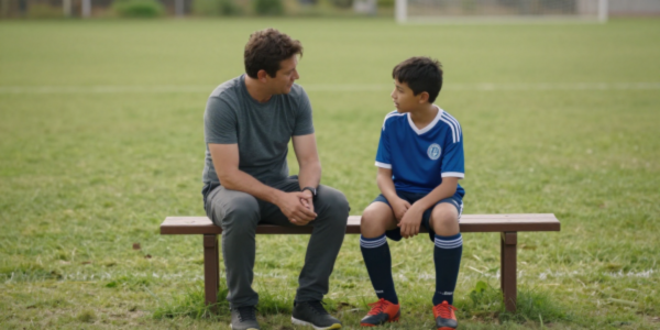 Conversations with kids football